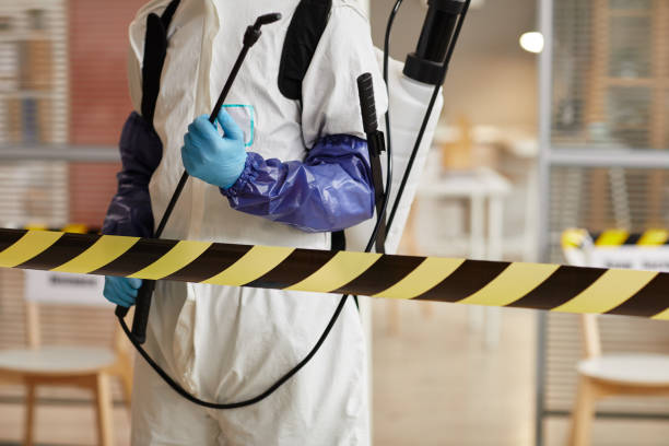 Professional Biohazard technician working in Flanders, NJ